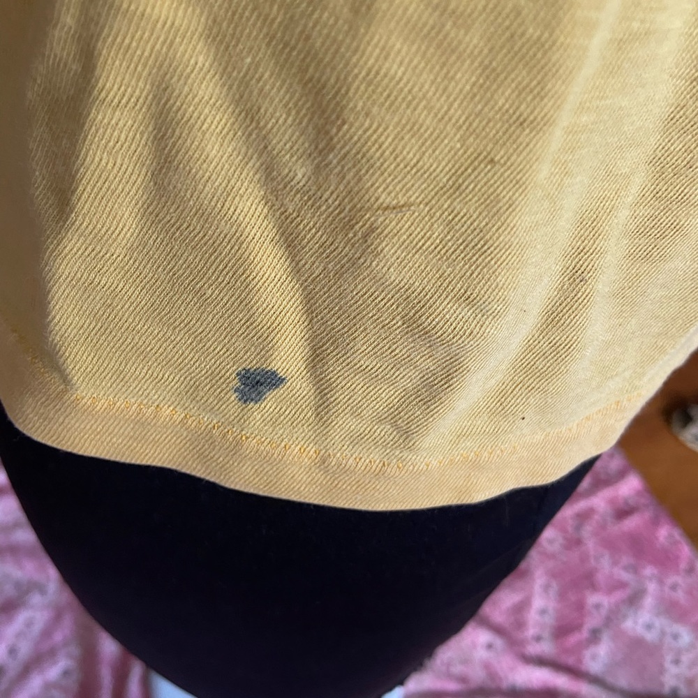 Vintage 70s yellow Dyn-O-Mite t shirt rare - Picture 4 of 5